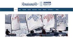 Desktop Screenshot of juniorgoldcup.com